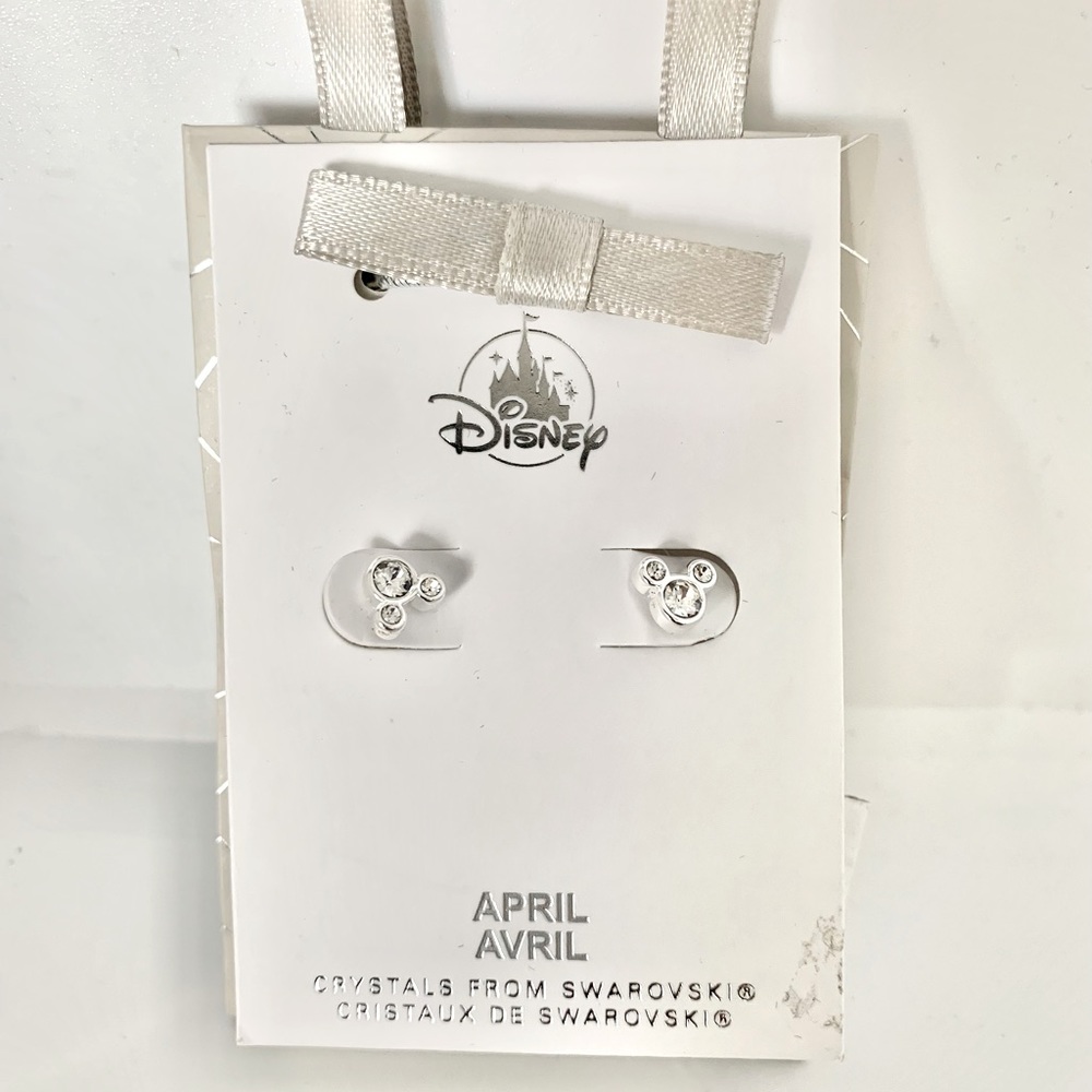 Disney Crystal Swarovski earrings